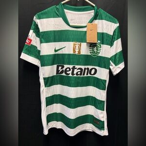 Trincâo Sporting Portugal 2025-2026 Home Jersey